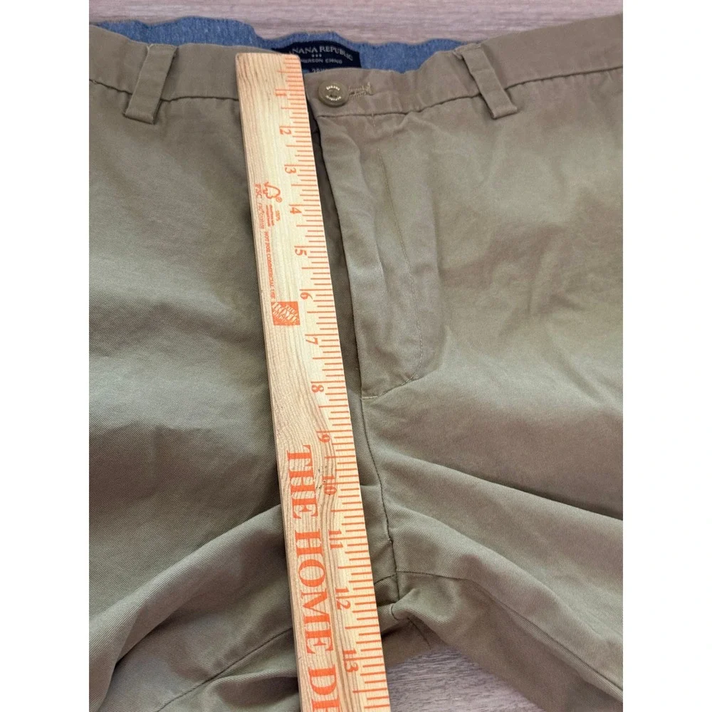 Banana Republic Men Emerson Chino 36x29 Brown Straight Leg Cotton Preppy Classic
